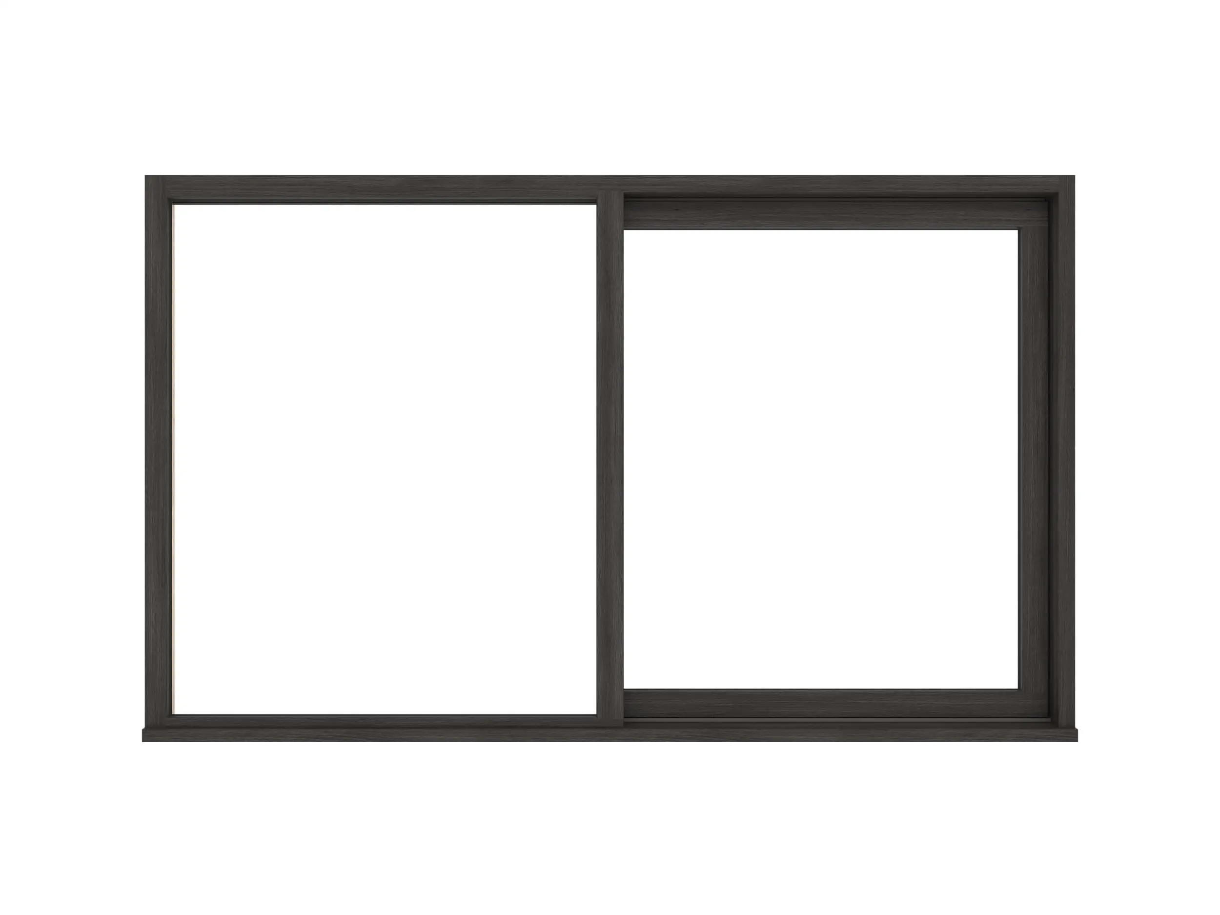 European Timber Windows - lift & slide window scheme a external perspective