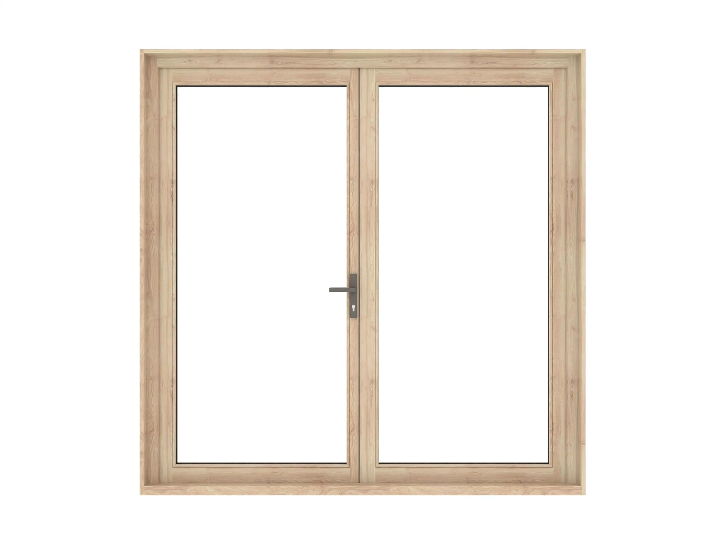 European Timber Doors - outward open french door internal perspective